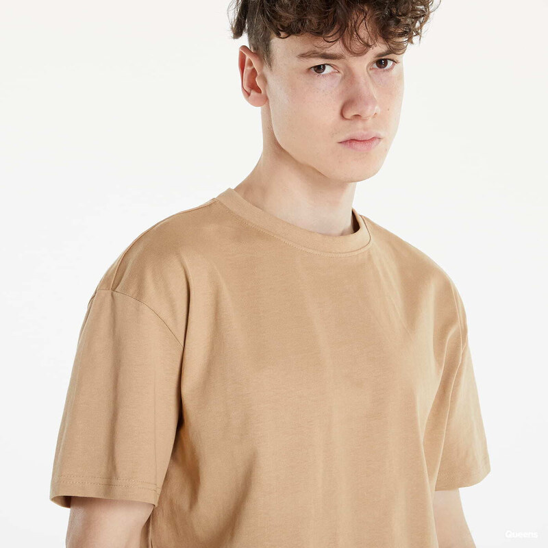 Pánské tričko Urban Classics Urban Classics Heavy Oversized Tee Beige