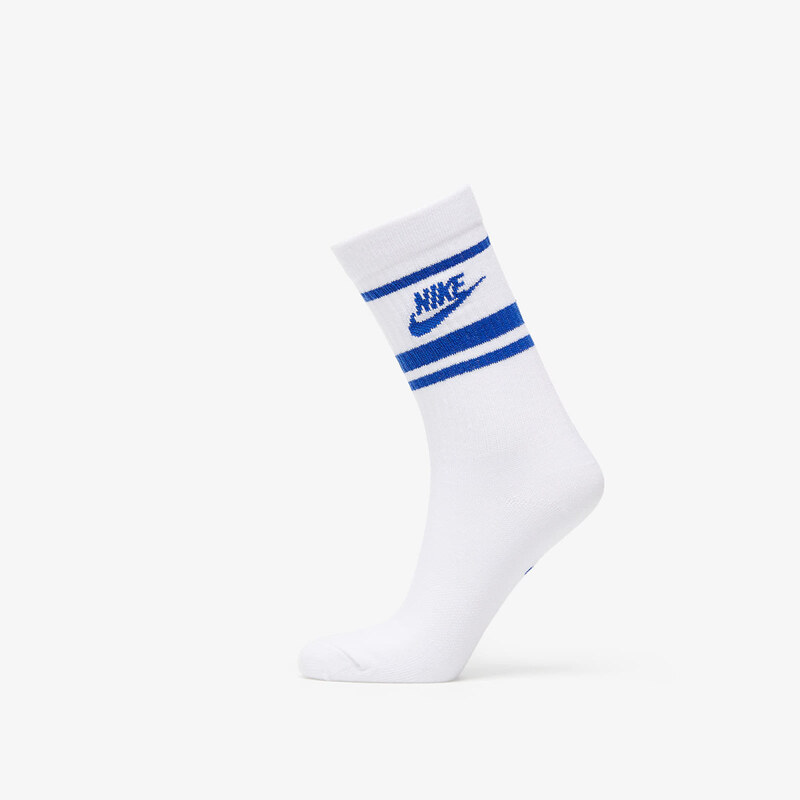 Pánské ponožky Nike NSW Everyday Essential Crew Socks 3-Pack White/ Blue