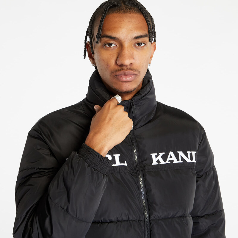 Pánská zimní bunda Karl Kani Retro Essential Puffer Jacket Black