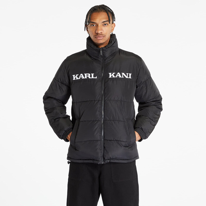 Pánská zimní bunda Karl Kani Retro Essential Puffer Jacket Black