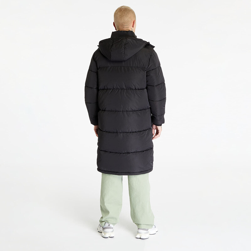 Pánská zimní bunda Karl Kani Retro Hooded Long Puffer Jacket Black