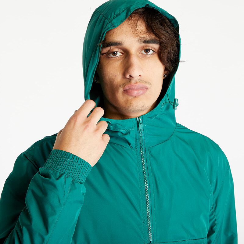 Pánská větrovka Urban Classics Basic Pull Over Jacket Green Lancer