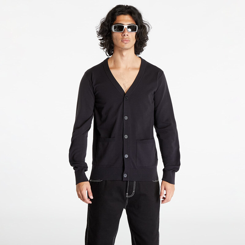 Svetr Urban Classics Fine Cardigan Black M