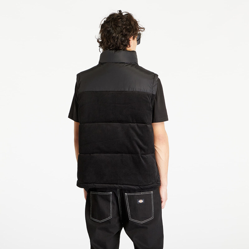 Pánská vesta Urban Classics Cord Vest Black