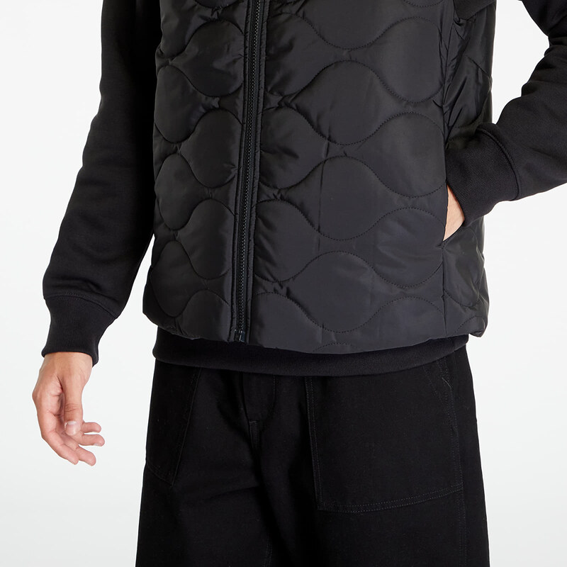 Pánská vesta Urban Classics Zipped Gilet Black