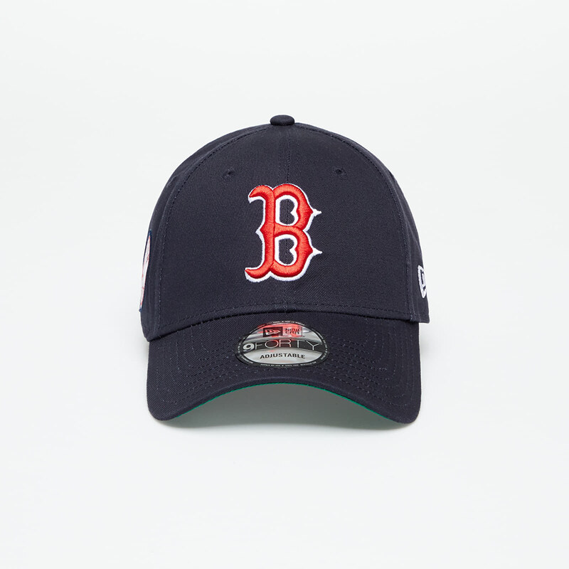 Kšiltovka New Era Boston Red Sox Team Side Patch 9Forty Adjustable Cap Navy/ Scarlet