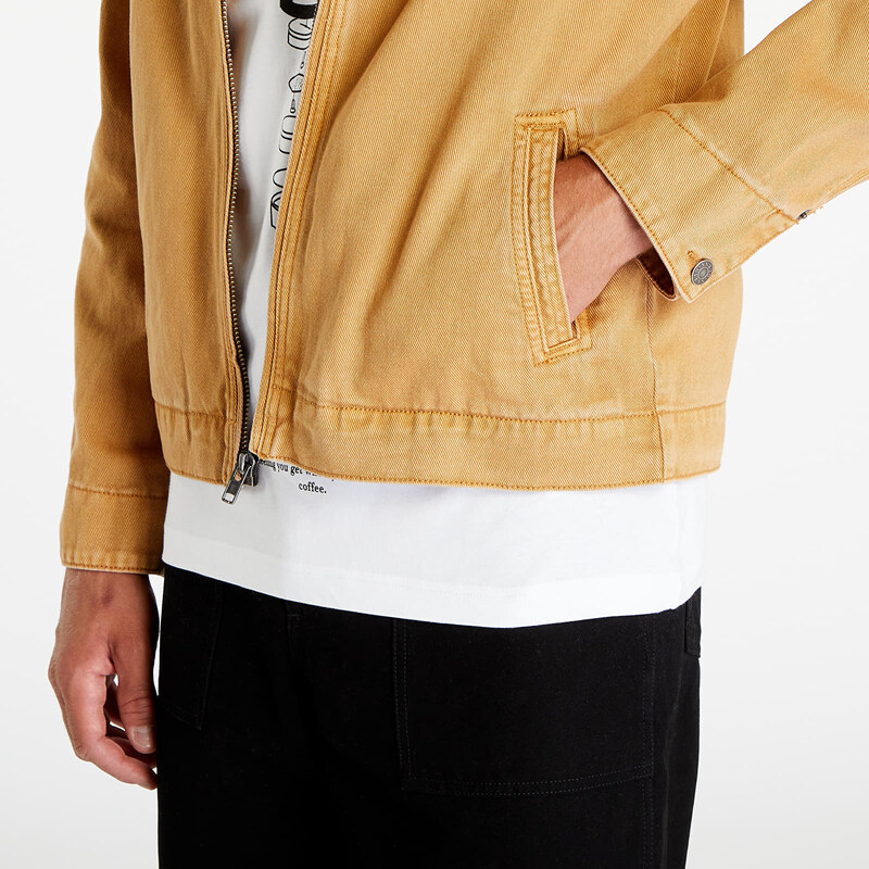 Pánská džínová bunda GUESS Go Aged Work Jacket Go Vintage Tan Wash