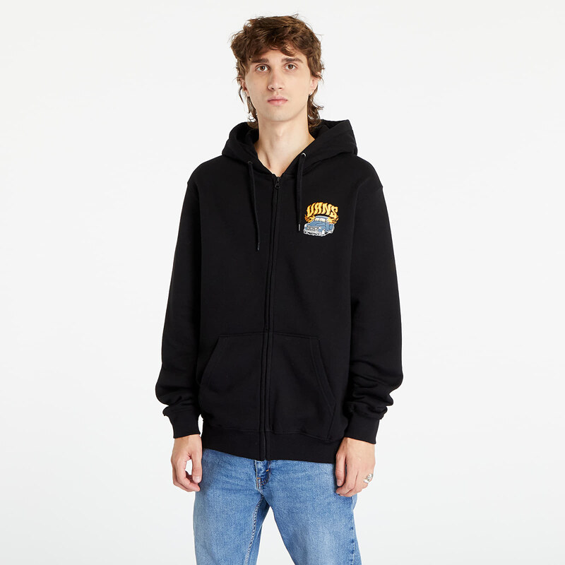 Pánská mikina Vans Hot Rod Zip Hood Black