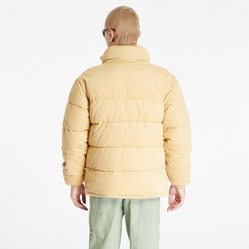 Pánská zimní bunda Karl Kani Retro Corduroy Puffer Jacket Sand