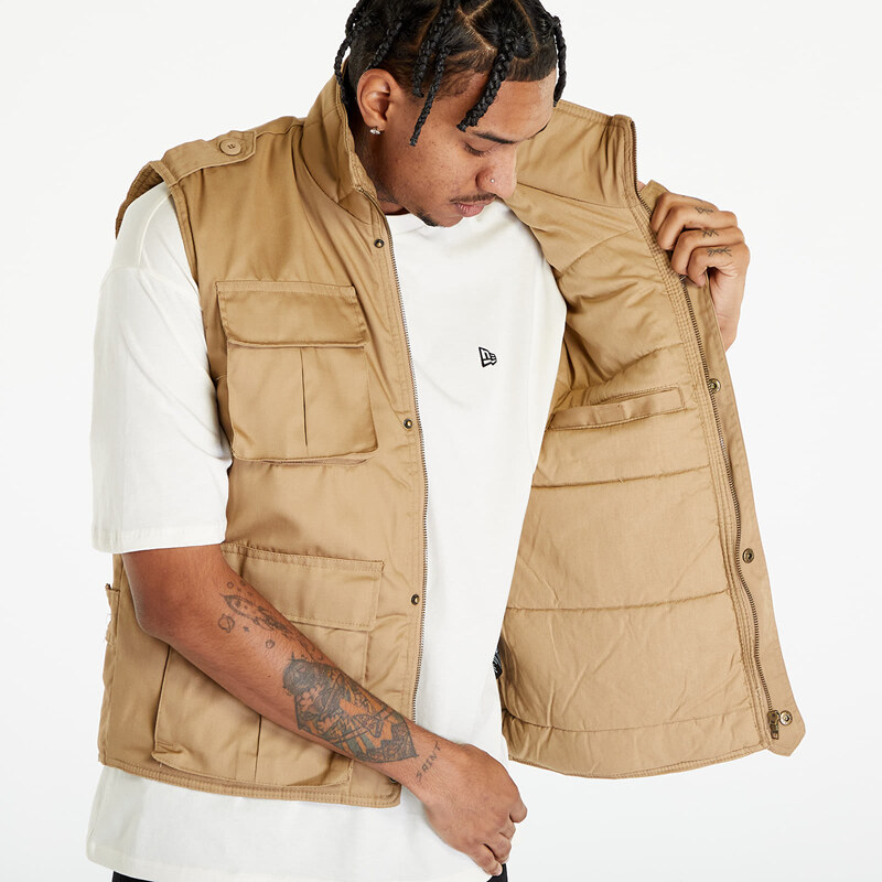 Pánská vesta Urban Classics Ranger Vest Camel