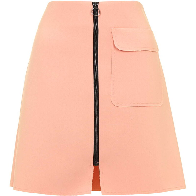 Topshop TALL Patch Pocket A-Line Skirt