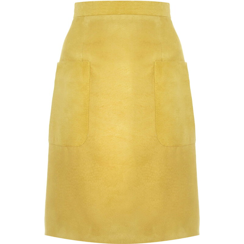 Topshop **Angie Suede Skirt by Unique