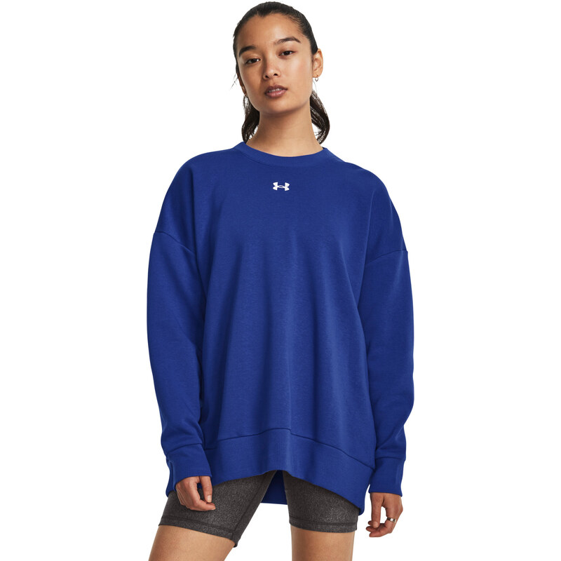 Dámská oversize mikina Under Armour Rival Fleece OS Crew