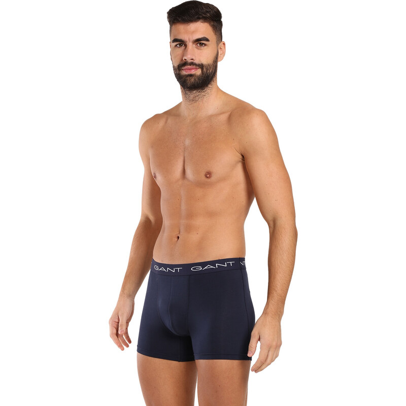 3PACK pánské boxerky Gant modré (900013004-410)