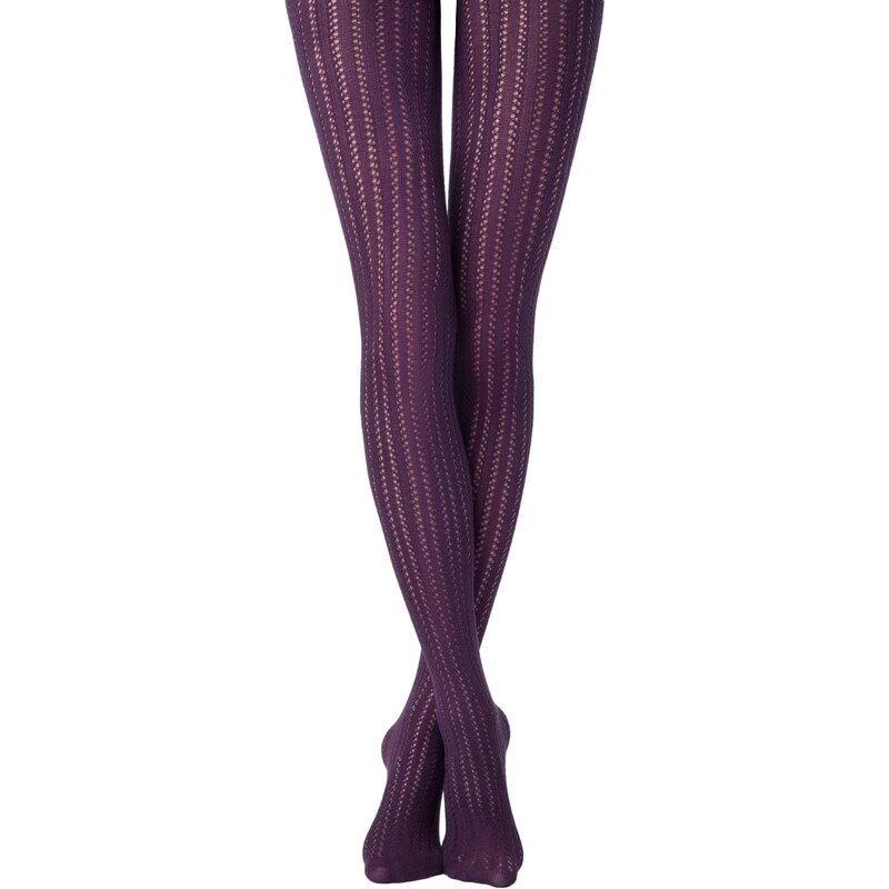 Conte Woman's Tights & Thigh High Socks Melanzana