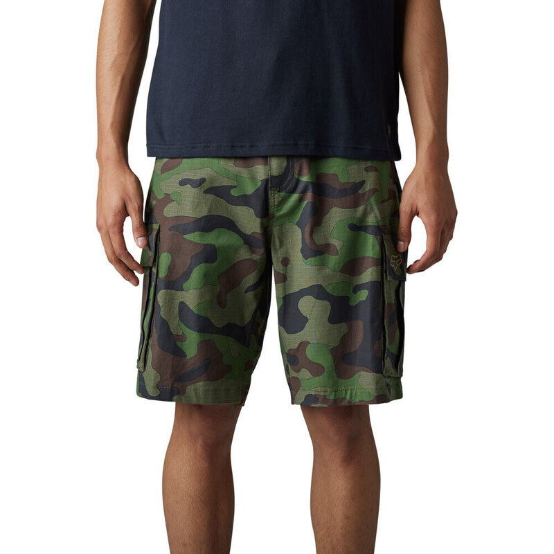 Kraťasy Fox Slambozo Camo Short zelená Camo