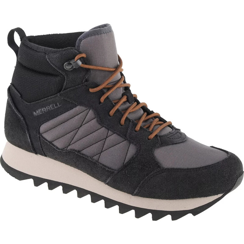 ČERNÉ KOTNÍKOVÉ BOTY MERRELL ALPINE SNEAKER MID PLR WP 2 Černá