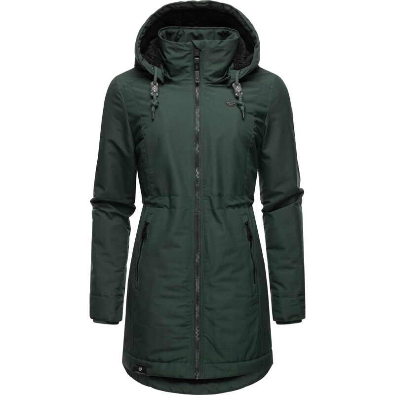 Ragwear Funkční kabát Dakkota tmavě zelená 93444982
