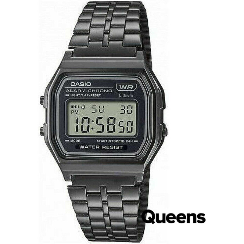 Pánské hodinky Casio A158WETB-1AEF Dark Grey