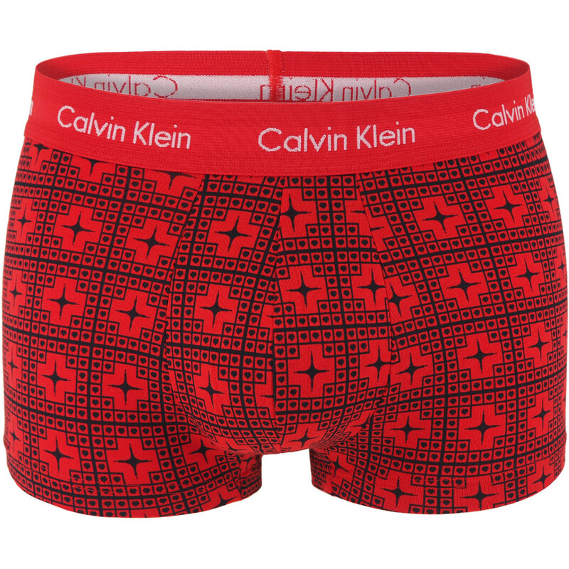 Calvin Klein Pánské boxerky cotton stretch Low Rise Trunk NB3055A, 3Pack