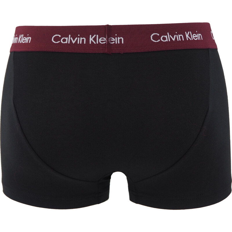 Calvin Klein Pánské boxerky cotton stretch Low Rise Trunk NB3055A, 3Pack