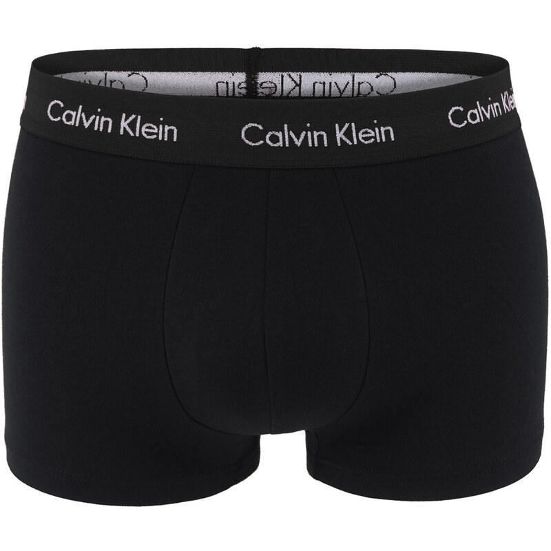 Calvin Klein Pánské boxerky cotton stretch Low Rise Trunk NB3055A, 3Pack