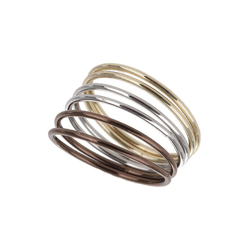 Topshop Fine Band Stack Ring