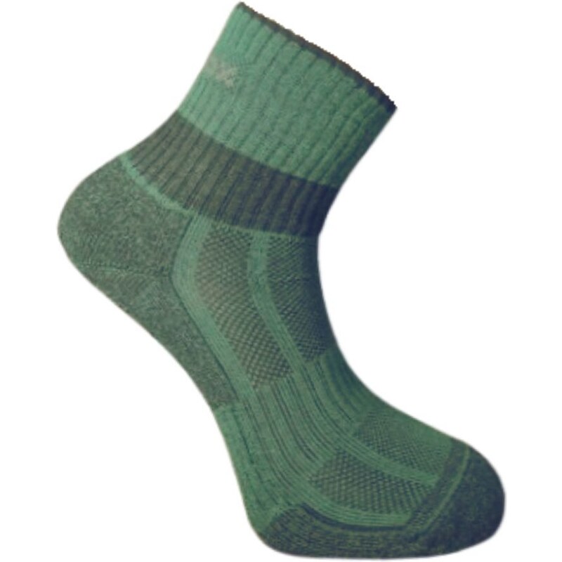 BX-BUFFALO bambusové extra funkční ponožky Bambox tmavě zelená 39-42