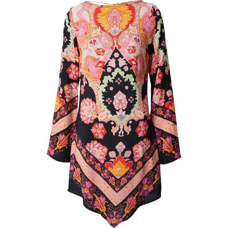 Nasty Gal Šaty světle zelená / pink / červená / černá 109106229