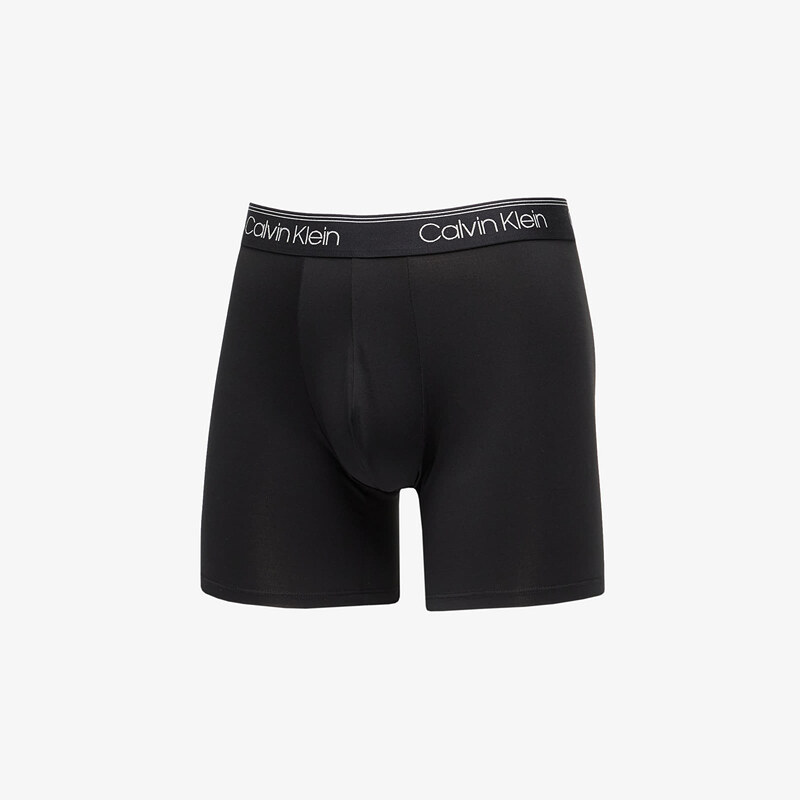 Boxerky Calvin Klein Microfiber Stretch Boxer 3-Pack Black