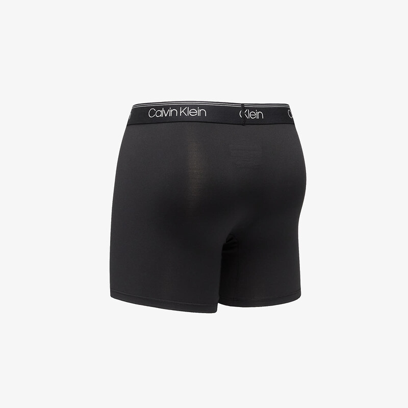 Boxerky Calvin Klein Microfiber Stretch Boxer 3-Pack Black