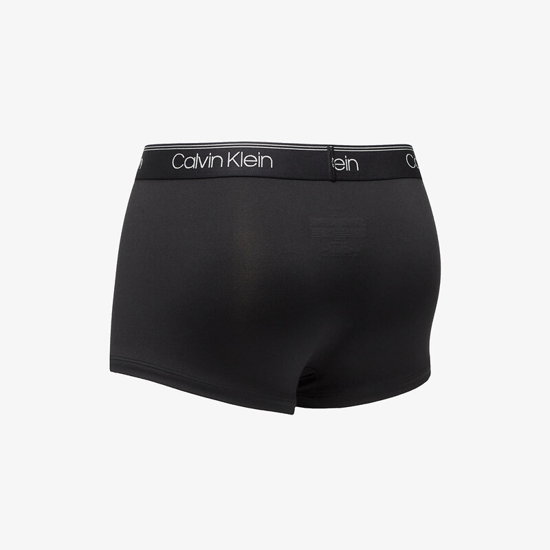 Boxerky Calvin Klein Microfiber Stretch-Low Rise Boxer 3-Pack Black