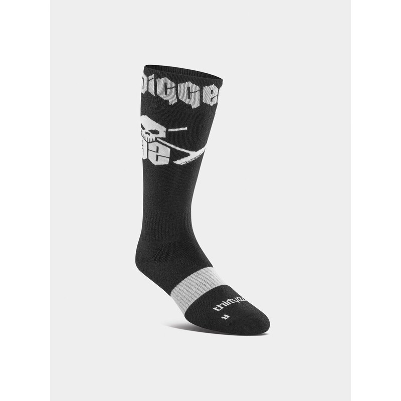 ThirtyTwo Diggers Merino (black/white)černá