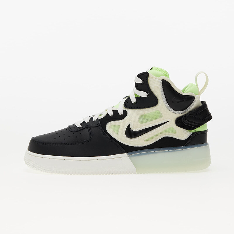 Pánské zimní boty Nike Air Force 1 Mid React Sail/ Black-Ghost Green-Glacier Blue