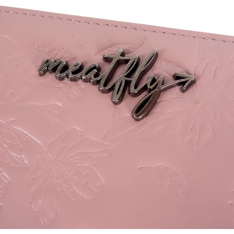 Meatfly kožená peněženka Leila Premium Dusty Rose | Růžová