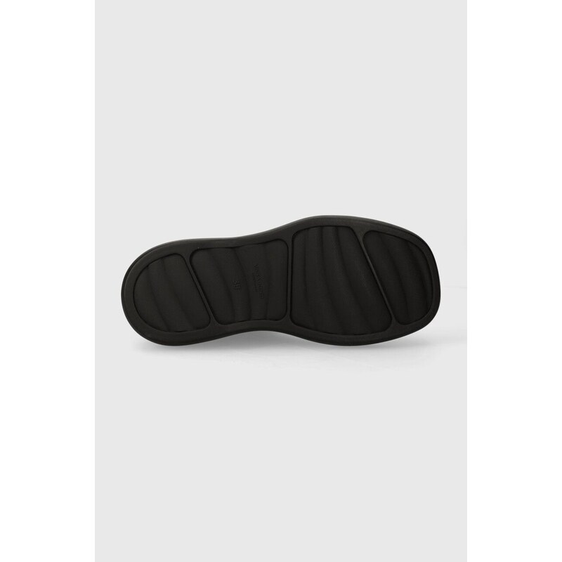Semišové boty Vagabond Shoemakers JANICK dámské, černá barva, na plochém podpatku, zateplené, 5695.040.20