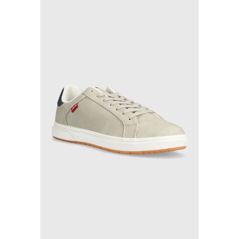 Sneakers boty Levi's PIPER béžová barva, 234234.100