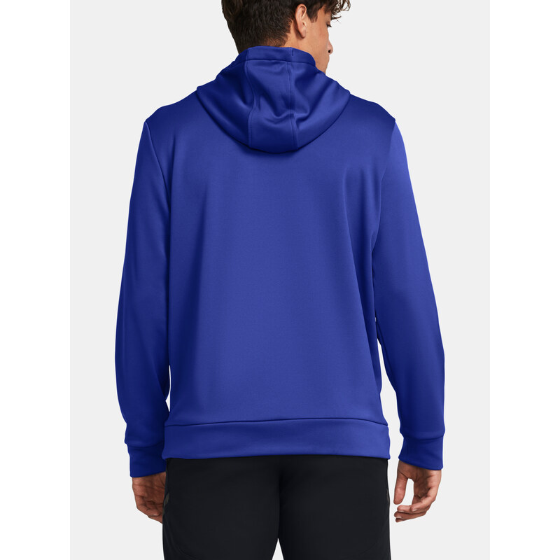 Under Armour Mikina UA Armour Fleece Wordmark HD-BLU - Pánské