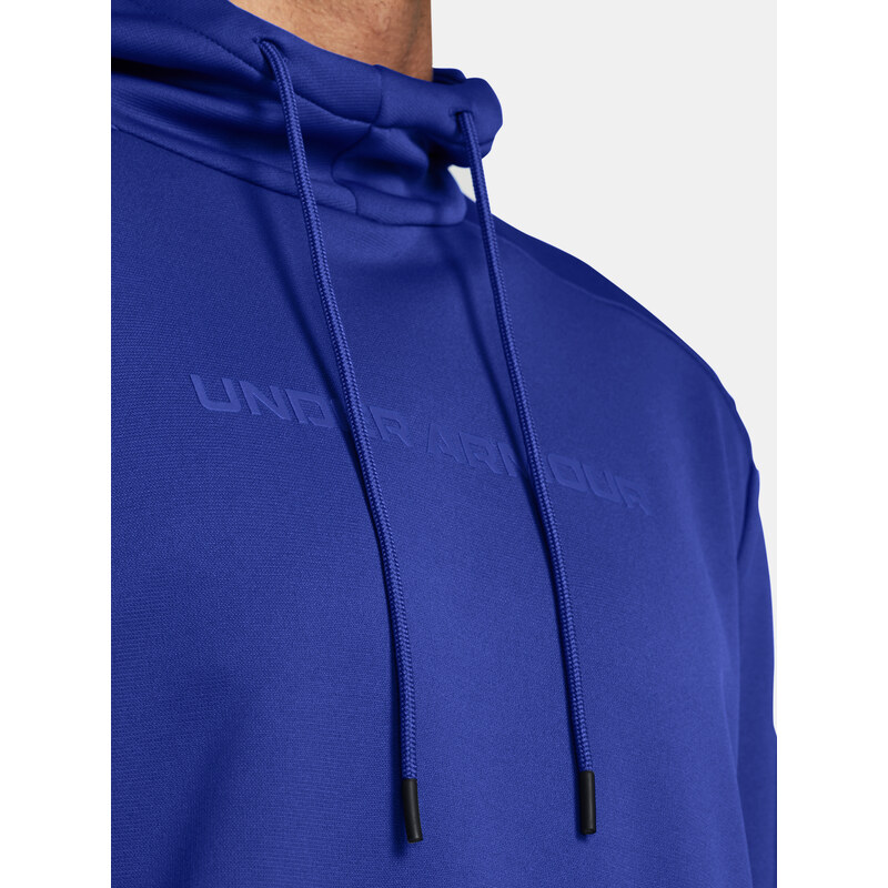 Under Armour Mikina UA Armour Fleece Wordmark HD-BLU - Pánské