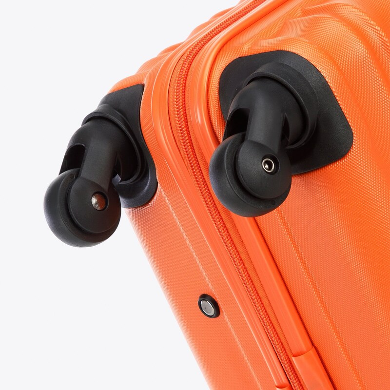 Kabinový cestovní kufr Wittchen, oranžová, ABS