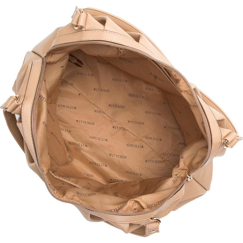 Dámská kabelka Wittchen, béžová, ekologická kůže