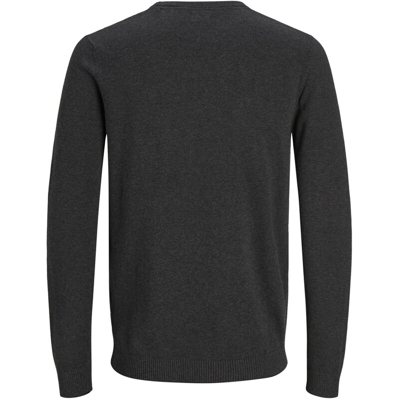 Jack and Jones Svetr Basic tmavě šedý