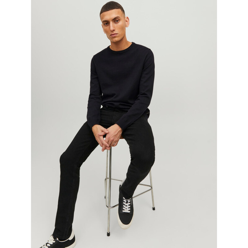 Jack and Jones Svetr Basic černý