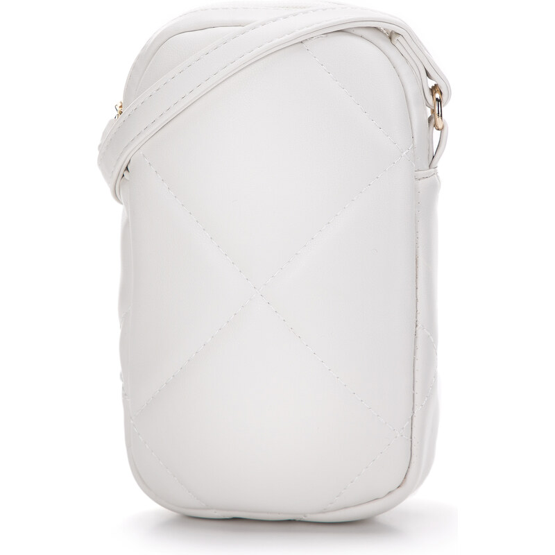 Prošívaná mini kabelka Wittchen, špinavě bílá, ekologická kůže