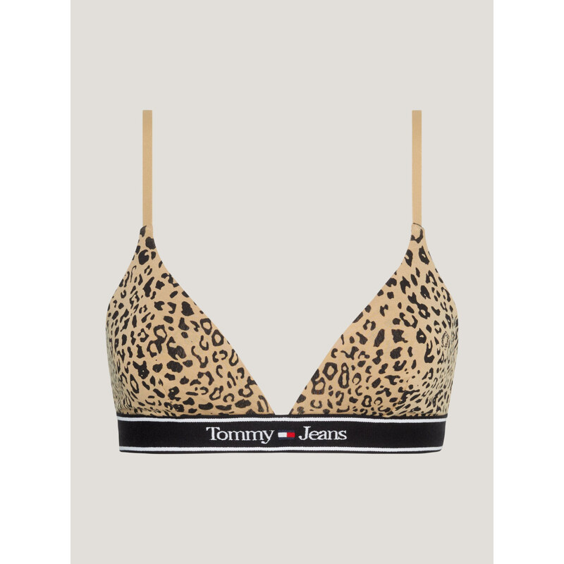 Dámska podprsenka UW0UW04244 0HD zvířecí potisk - Tommy Hilfiger 87427979