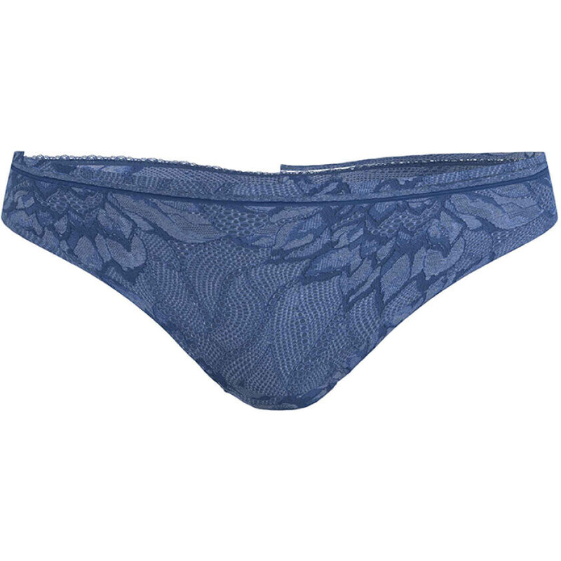 Dámská tanga 000QF6397E CKO modré - Calvin Klein 87429638