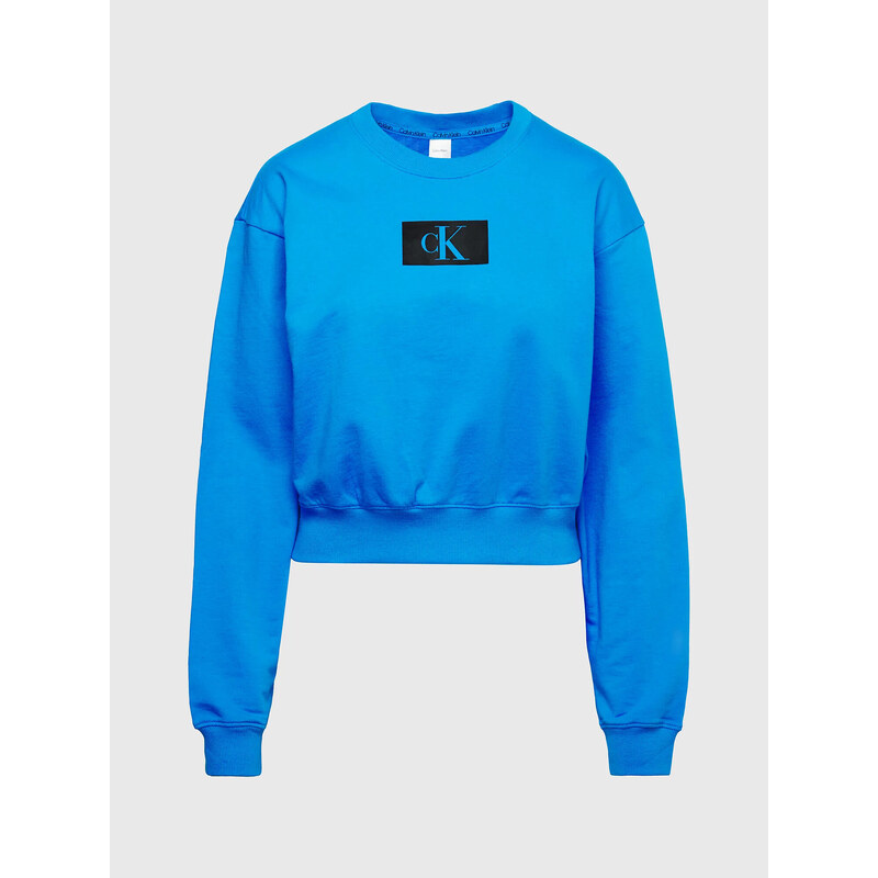 Dámský top QS6942E CC4 modrý - Calvin Klein