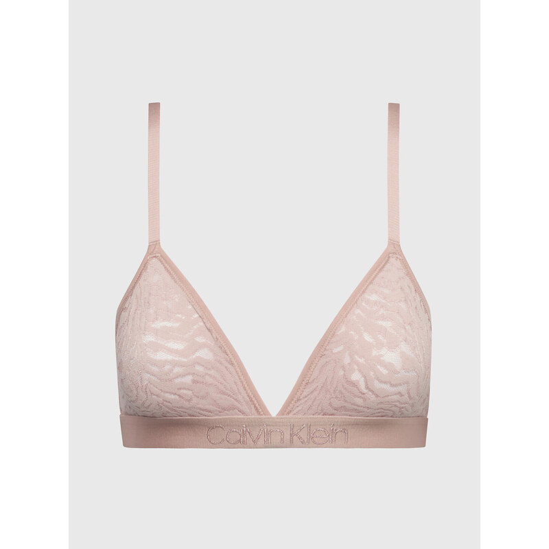 Dámská podprsenka 000QF7491E 7NS béžová - Calvin Klein 87429646