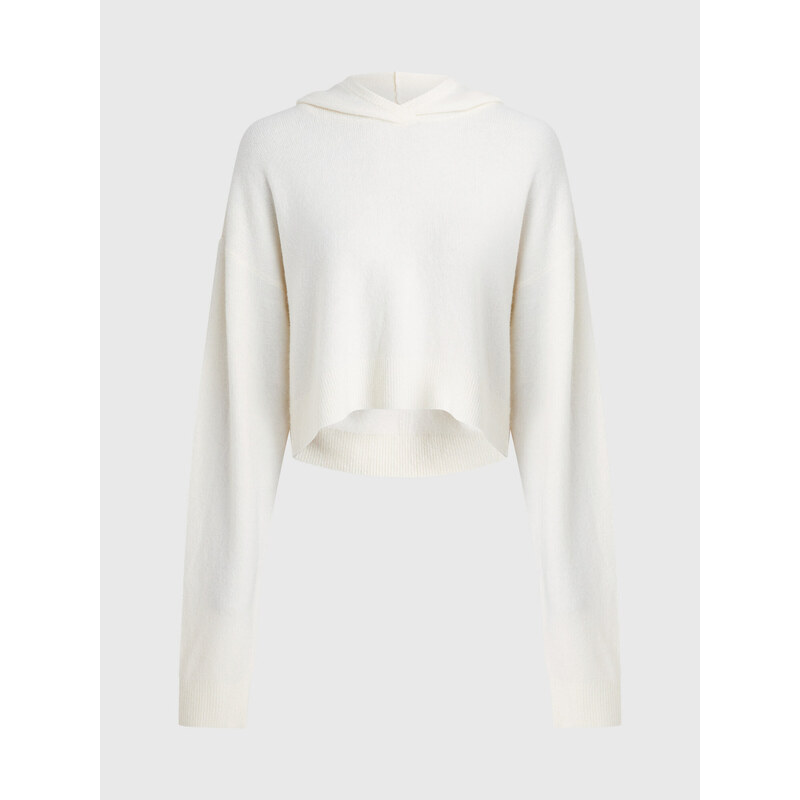 Dámská mikina 000QS7000E 101 ecru - Calvin Klein 87429647