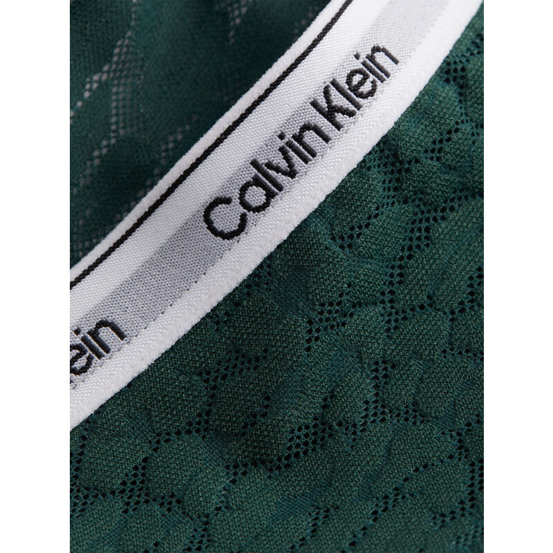 Dámské kalhotky BIKINI 3PK 000QD5069E GP6 černé/zelené/růžové - Calvin Klein